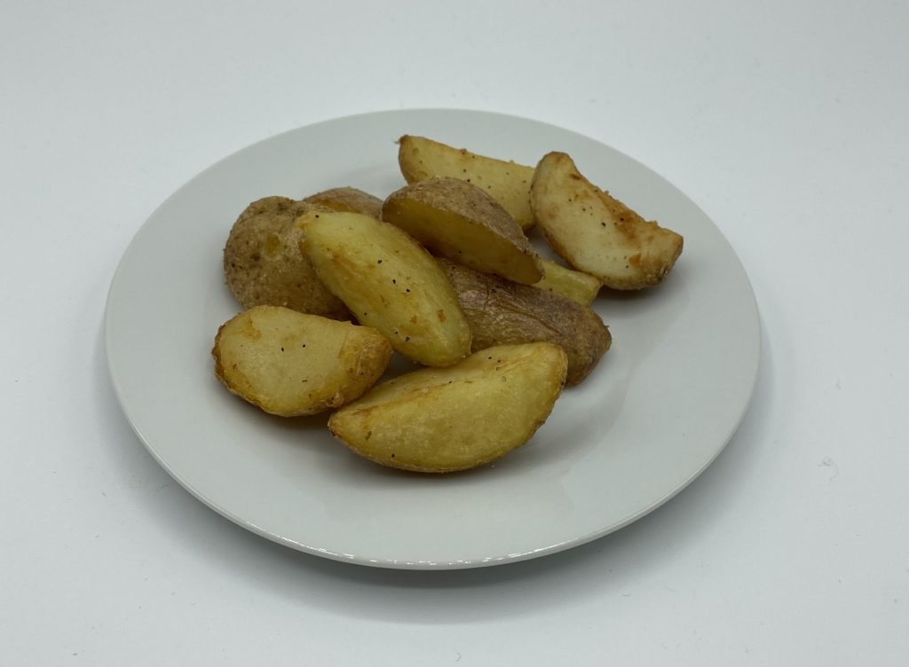 小麦粉が含まれないポテトフライ